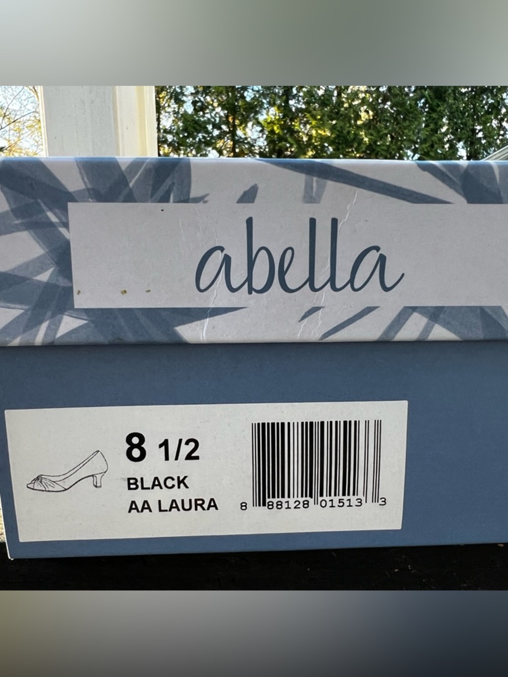 Abella Black AA Laura Knotted high heel - Picture 2 of 13